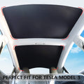 Tesla Model 3 2017-2023 | Roof Sun Shades|  Car Shades |  Snap Car Roof Sun Shades| Car Sun Shade