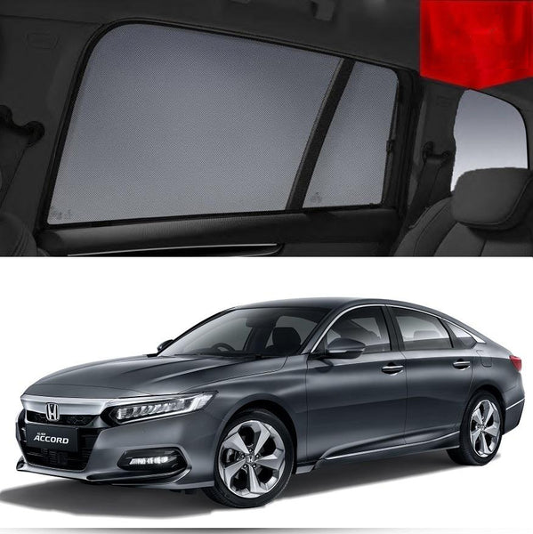 Car Sun Shade For HONDA Accord 10th Gen 2018-2022 | Car Shades | Magnetic Car Window Sun Shades | Snap Shades Alternative 