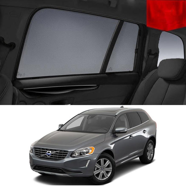 Car Sun Shade For VOLVO 2009-2016 XC60   | Car Shades | Magnetic Car Window Sun Shades | Snap Shades Alternative 