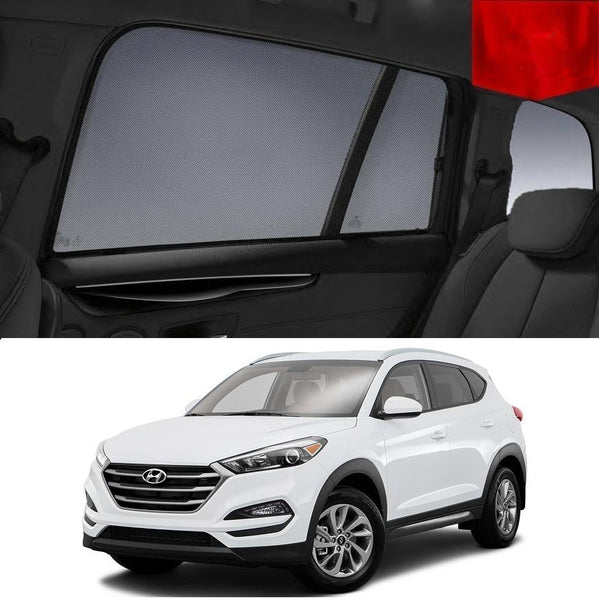 Car Sun Shade For Hyundai Tucson 2015-2020 TL | Car Shades | Magnetic Car Window Sun Shades | Snap Shades Alternative 