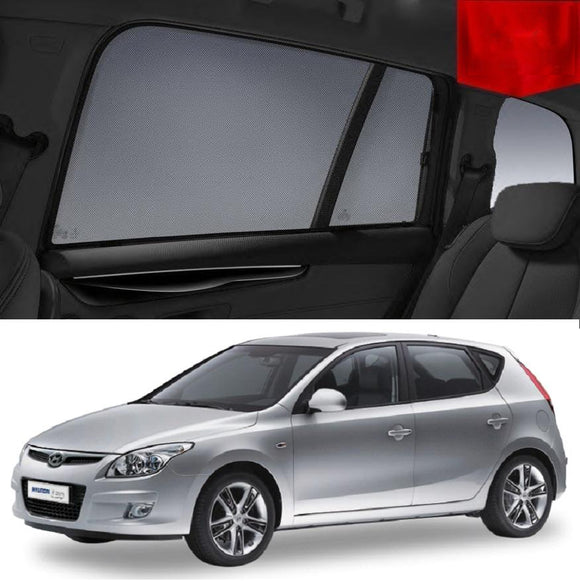 Car Sun Shade For Hyundai i30 2007–2012 FD | Car Shades | Magnetic Car Window Sun Shades | Snap Shades Alternative 