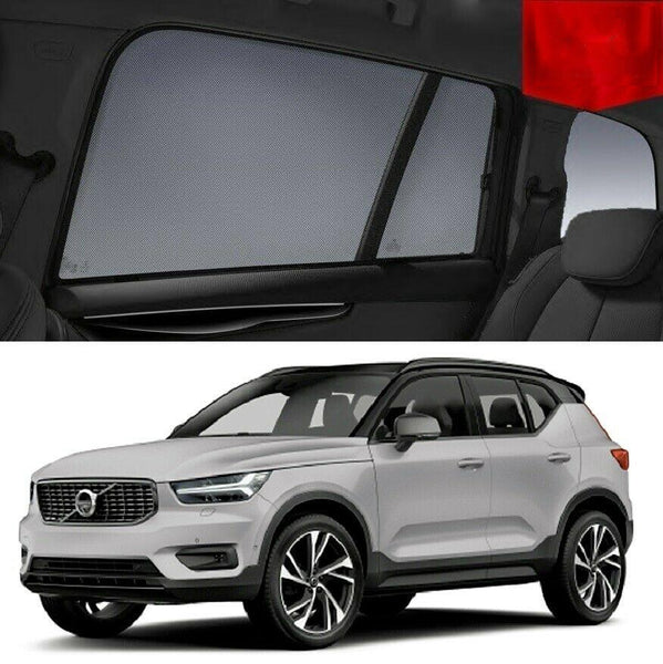 Car Sun Shade For VOLVO 2017-2022 XC40 | Car Shades | Magnetic Car Window Sun Shades | Snap Shades Alternative 